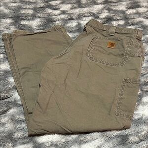 Carhartt Men's Olive Cargo Pants